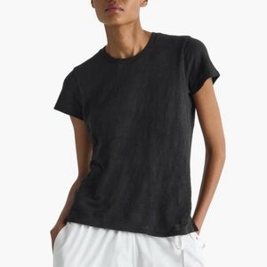 ATM black slub tee shirt